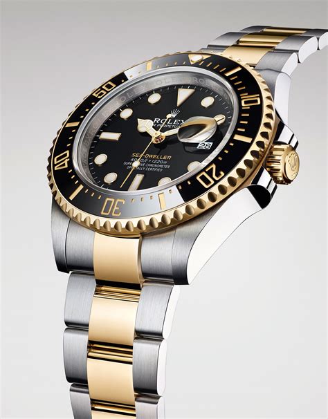 rolex 18k sea dweller